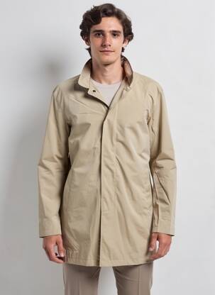 Coupe-vent poches sans capuche beige JACK & JONES homme
