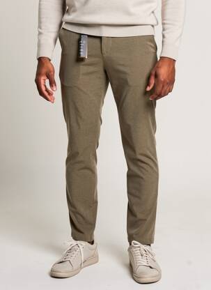 Pantalon slim stretch taille normale vert HUGO BOSS homme