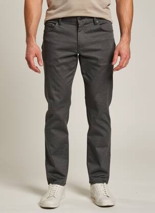 Pantalon slim stretch taille normale gris HUGO BOSS homme