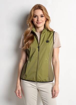 Veste casual poches vert COVALLIERO femme