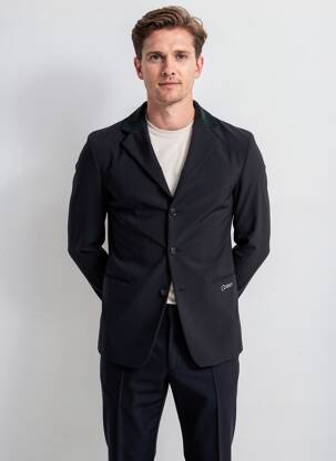 Blazer coupe cintrée noir EGO 7 homme