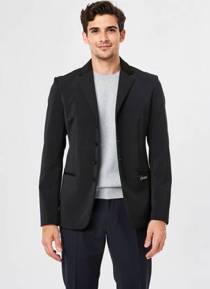 Blazer coupe cintrée noir EGO 7 homme