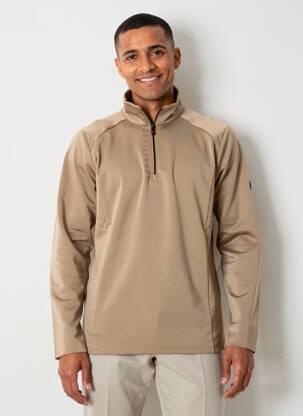 Polaire coupe cintrée beige COVALLIERO homme