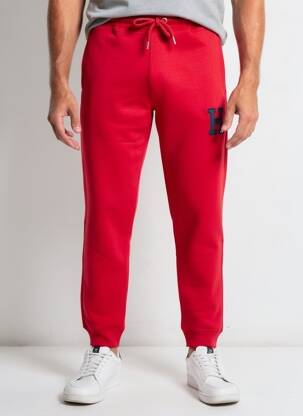 Jogging poches rouge HAGG homme