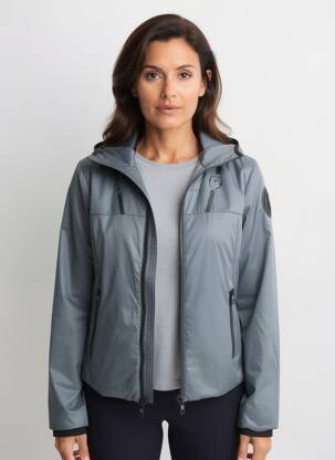 Doudoune manches longues bleu VESTRUM femme