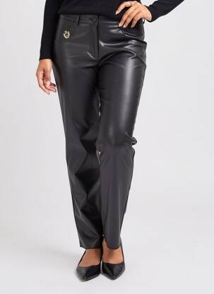 Pantalon slim taille normale taille normale noir JUMFIL femme
