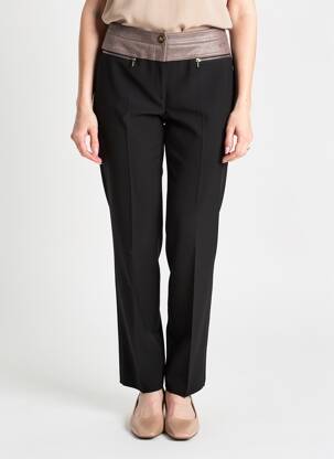Pantalon slim stretch taille normale noir JUMFIL femme