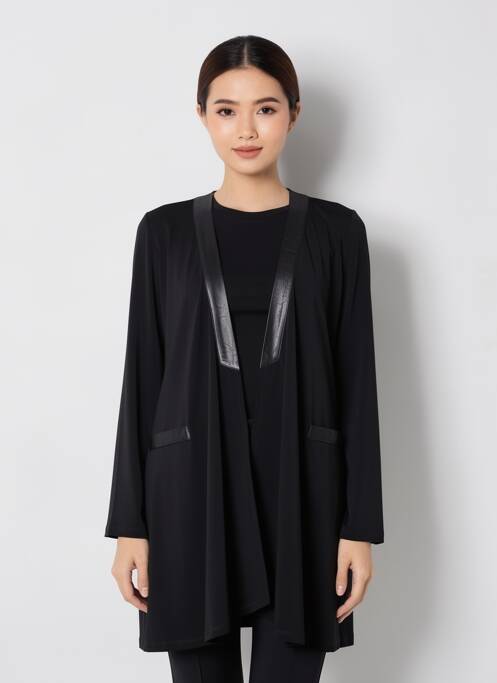 Veste casual coupe cintrée noir JUMFIL femme
