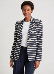 Blazer poches bleu JUMFIL femme