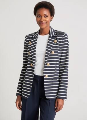 Blazer poches bleu JUMFIL femme