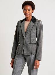 Blazer coupe cintrée noir BETTY BARCLAY femme