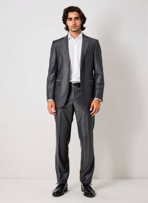 Costume de ville coupe costume gris CRAFTED BY SCABAL homme