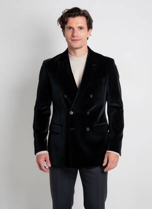 Blazer finition intérieure doublée noir PAUL SMITH homme