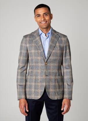 Blazer coupe cintrée gris CIRCOLO 1901 homme