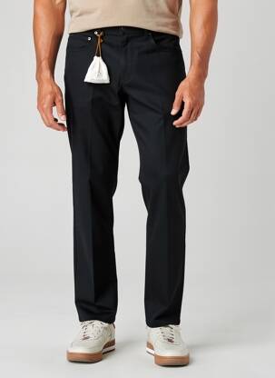 Pantalon droit taille normale taille normale noir JACOB COHEN homme