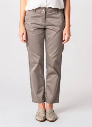 Pantalon chino tissage popeline taille normale gris NAPAPIJRI femme