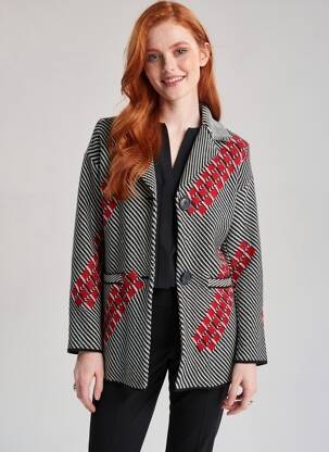 Gilet manches longues stretch noir BARILOCHE femme