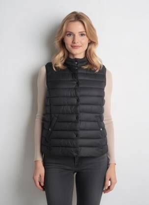 Doudoune poches sans capuche noir S.OLIVER femme