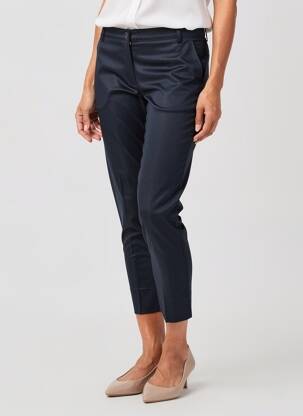 Pantalon 7/8 stretch taille normale bleu OLIVIER PHILIPS femme