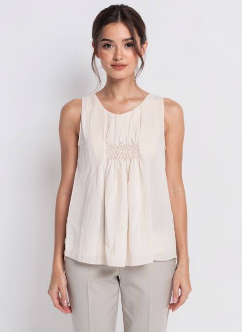 Top coupe fluide sans manche rose VANESSA BRUNO femme
