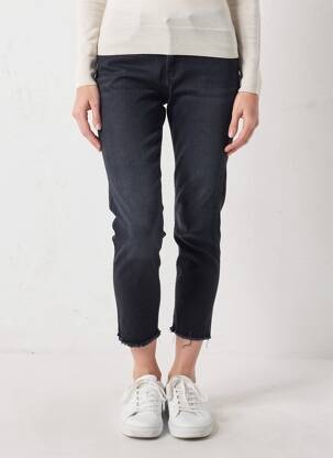 Pantalon 7/8 stretch taille normale bleu DENIM STUDIO femme