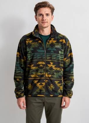 Polaire coupe droite vert OXBOW homme