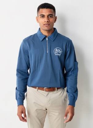 Polo manches longues manches longues bleu PEPE JEANS homme