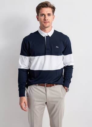 Polo manches longues manches longues bleu PEPE JEANS homme