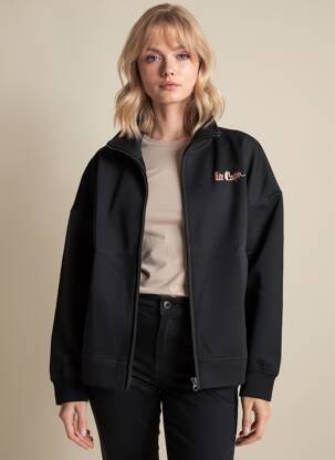 Veste casual coupe droite noir LEE COOPER femme