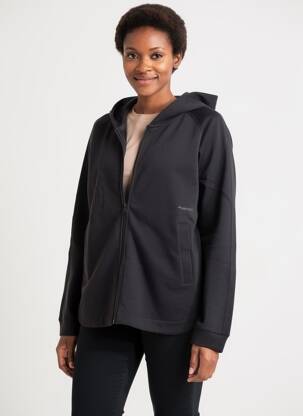 Veste casual col rond noir ASTORE femme