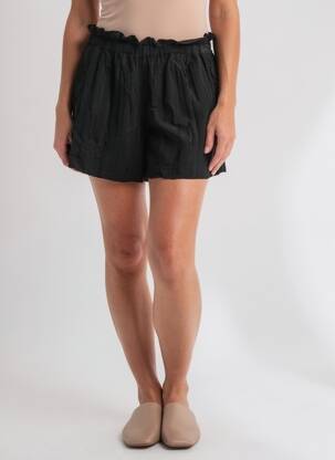 Short taille normale taille normale noir H&M femme