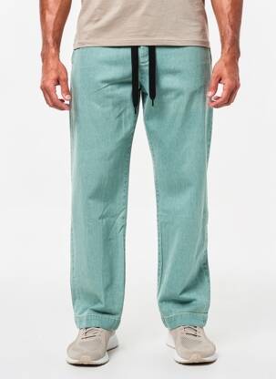 Pantalon droit taille normale taille normale bleu BLOTTER ATELIER homme