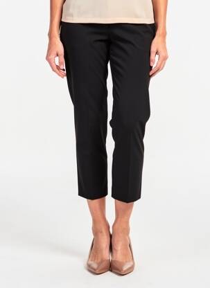 Pantalon 7/8 stretch taille normale noir FIVE femme