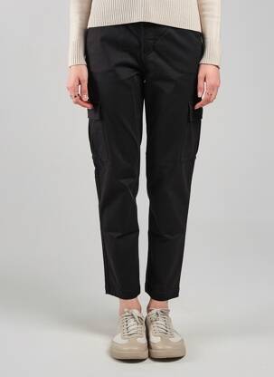 Pantalon 7/8 stretch taille normale noir FIVE femme