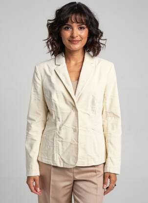 Blazer poches beige ZILCH femme