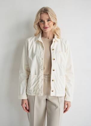 Veste casual coupe droite beige ATELIER BOHÈME femme