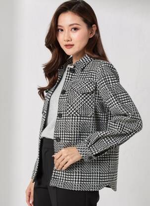 Veste casual coupe droite noir STREET ONE femme