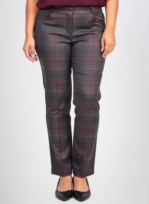 Pantalon slim taille élastique taille normale rouge MERI & ESCA femme