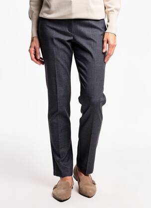 Pantalon slim taille élastique taille normale gris GUY DUBOUIS femme