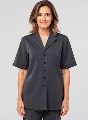 Blazer coupe cintrée bleu BARBARA LEBEK femme