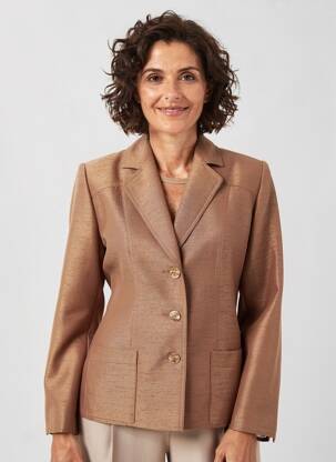 Blazer poches marron NONET femme