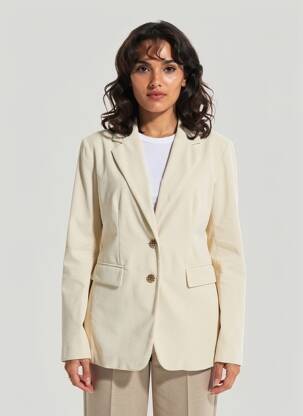 Blazer poignets boutonnés beige LIU JO femme