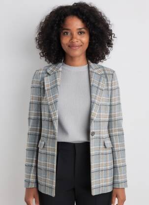 Blazer coupe cintrée vert LIU JO femme