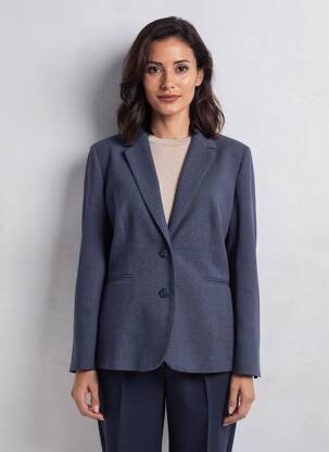 Blazer poches bleu RIVER WOODS femme