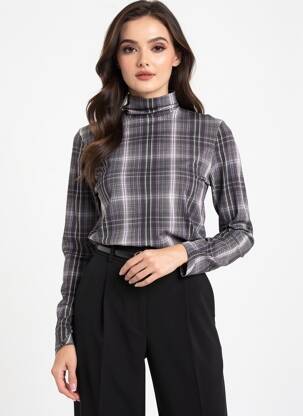 T-shirt manches longues manches longues noir & OTHER STORIES femme
