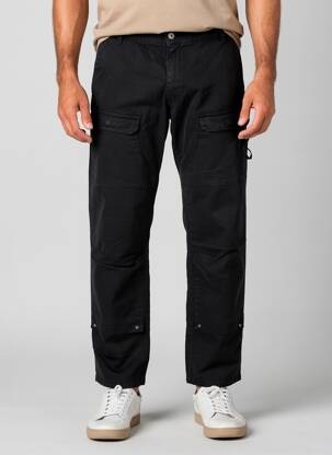 Pantalon droit coupe droite taille normale noir DAYTONA homme
