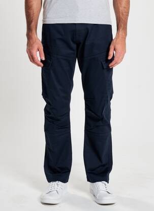 Pantalon cargo poches bleu DAYTONA homme