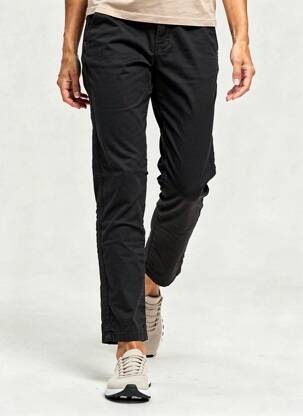 Pantalon chino stretch taille normale noir IMPAQT femme