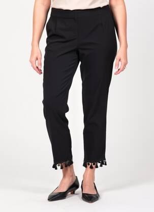 Pantalon 7/8 stretch taille normale noir STARK femme