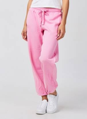 Jogging poches taille normale rose SWILDENS femme